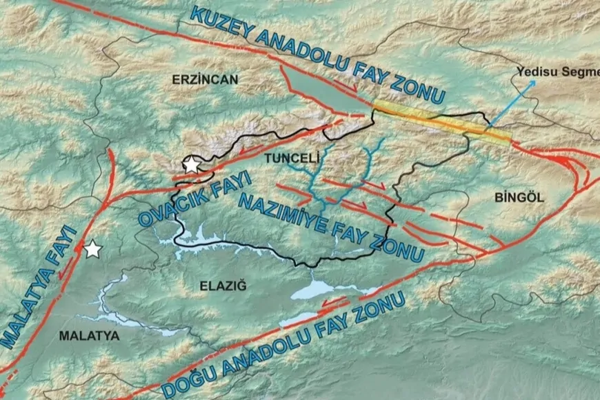 Erzincan ile Yedisu Arasındaki Fay Hattının Bir Hamlede Kırılması Bekleniyor