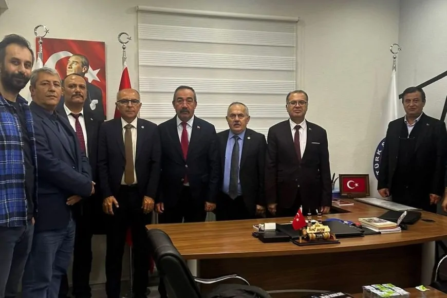 Türk Büro-Sen Başkan Yardımcıları Kırşehir'i Ziyaret Etti
