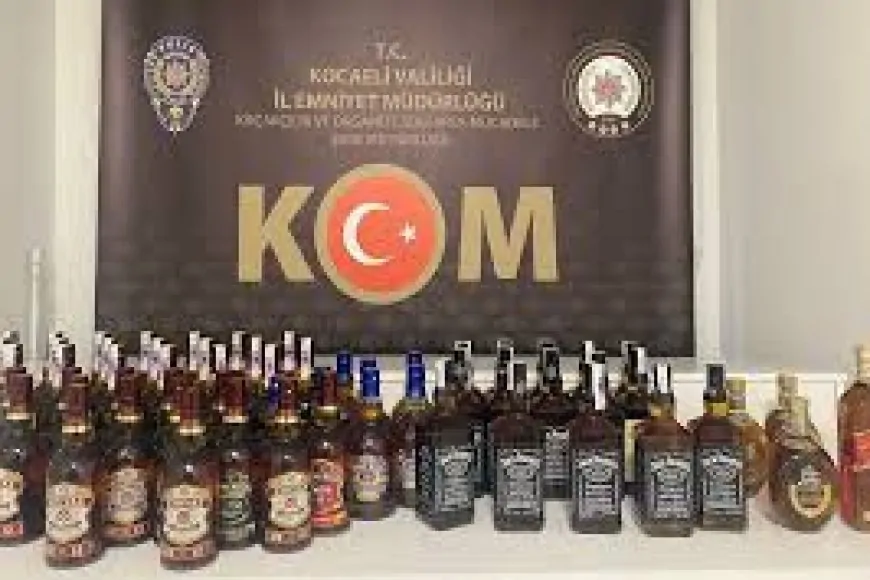 Yeni Yıla 12 Gün Kala Kaçak Alkol Operasyonu