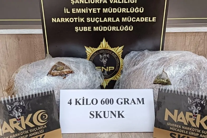 Şanlıurfa'da Uyuşturucu Operasyonu: 5 Tutuklama