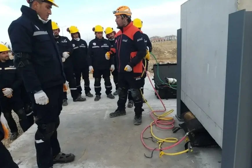 Karaman AFAD’dan Arama Kurtarma Eğitimi