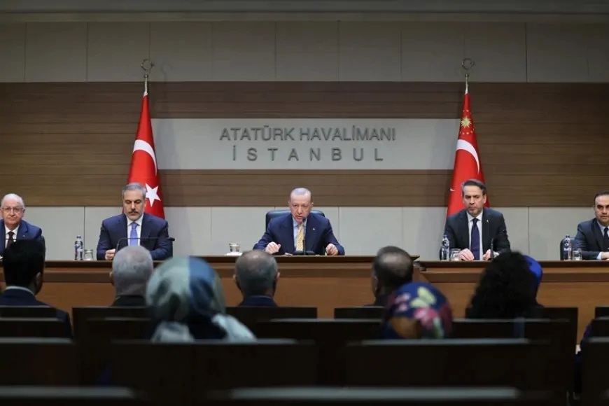 Erdoğan: 'Gazze, Batı Şeria ve Doğu Kudüs Filistinlilerindir'