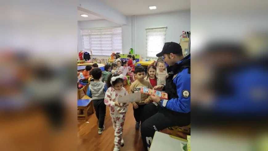 Beykoz'da Minik Öğrencilere 112 Acil Çağrı Hattı Anlatıldı