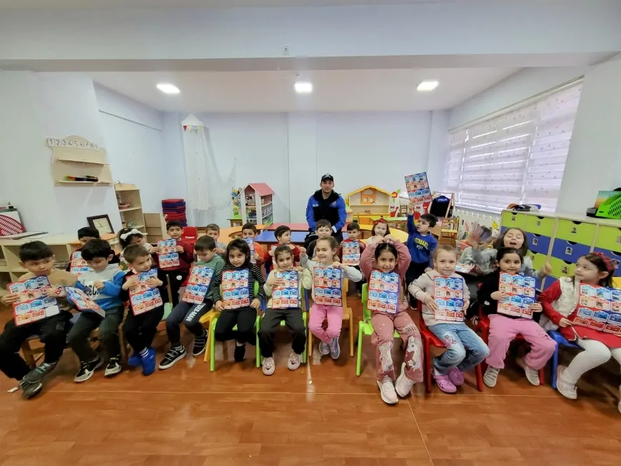 Beykoz'da Minik Öğrencilere 112 Acil Çağrı Hattı Anlatıldı