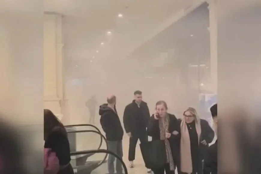 İstanbul Üsküdar’da AVM Yangını! İtfaiye Müdahale Ediyor