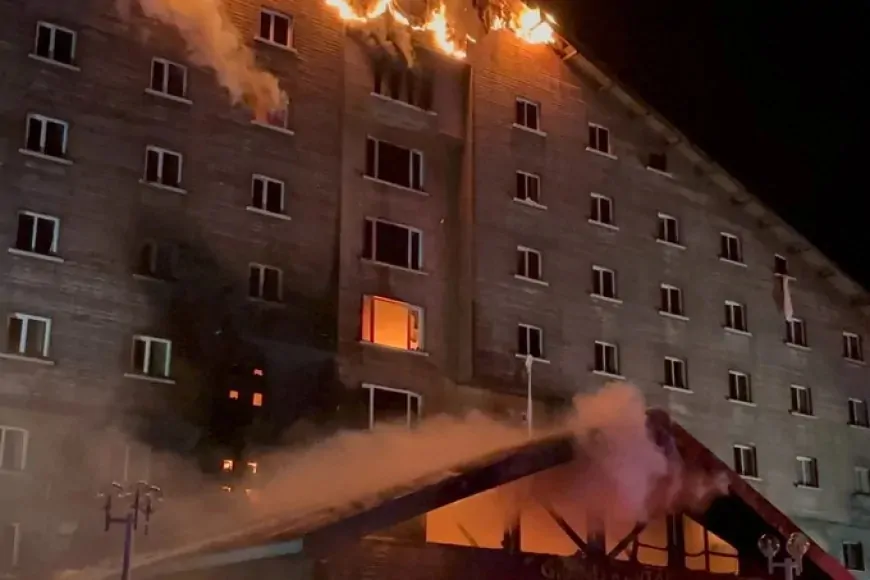 Bolu Kartalkaya’da Grand Kartal Otel'de çıkan yangın: 66 ölü, 4 gözaltı