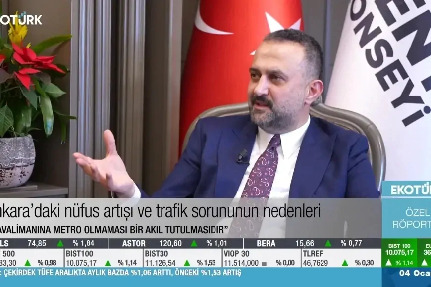 Ankara Kent Konseyi Başkanı Halil İbrahim Yılmaz'dan Gündeme Dair Çarpıcı Açıklamalar