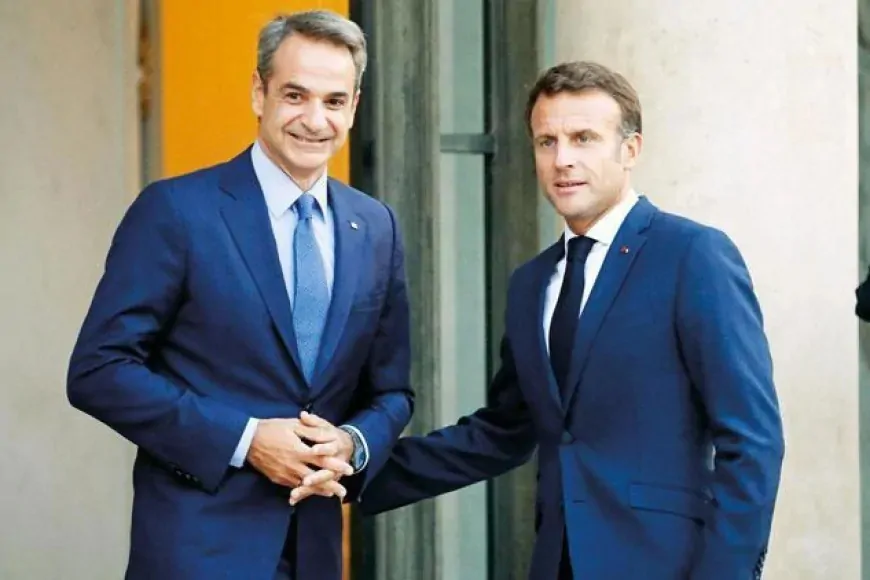 Macron, Miçotakis'in Türkiye'ye Meteor satışı itirazını reddetti