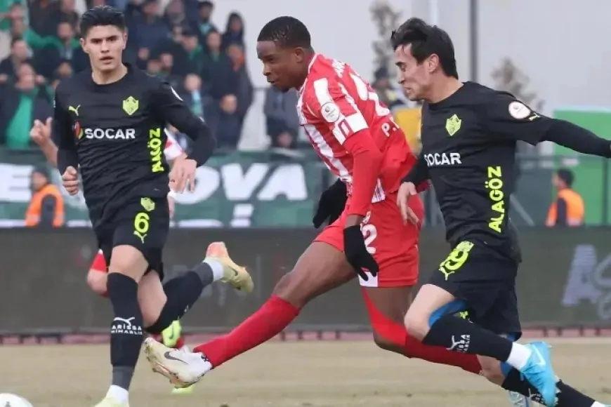 Adanaspor, Keçiörengücü’ne Karşı Zorlu Mücadeleye Devam Ediyor