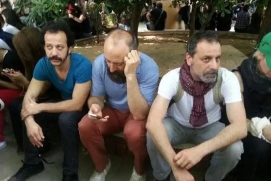 Halit Ergenç ve Rıza Kocaoğlu, Gezi Parkı fotoğrafları ve Mehmet Ali Alabora hakkındaki soruları yanıtladı