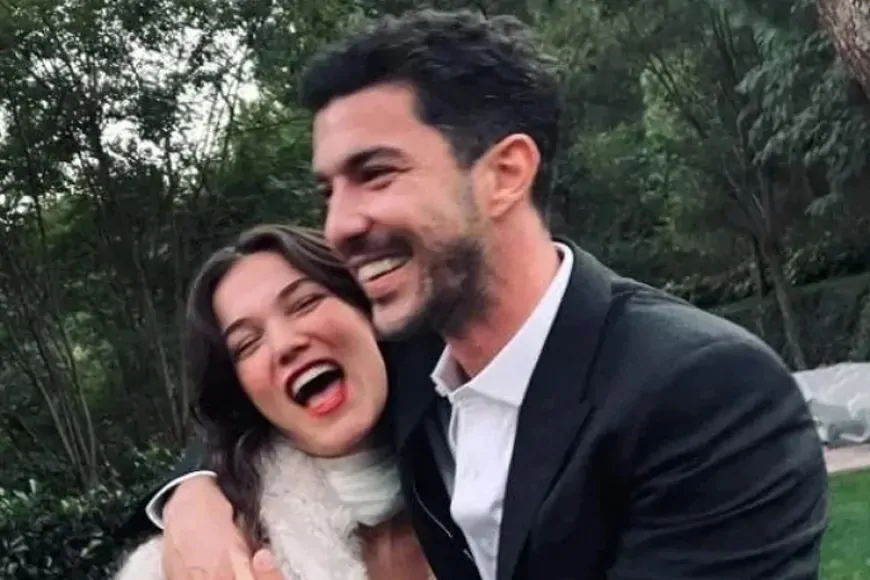 Pınar Deniz ve Kaan Yıldırım'dan bebek heyecanıyla romantik kar pozu