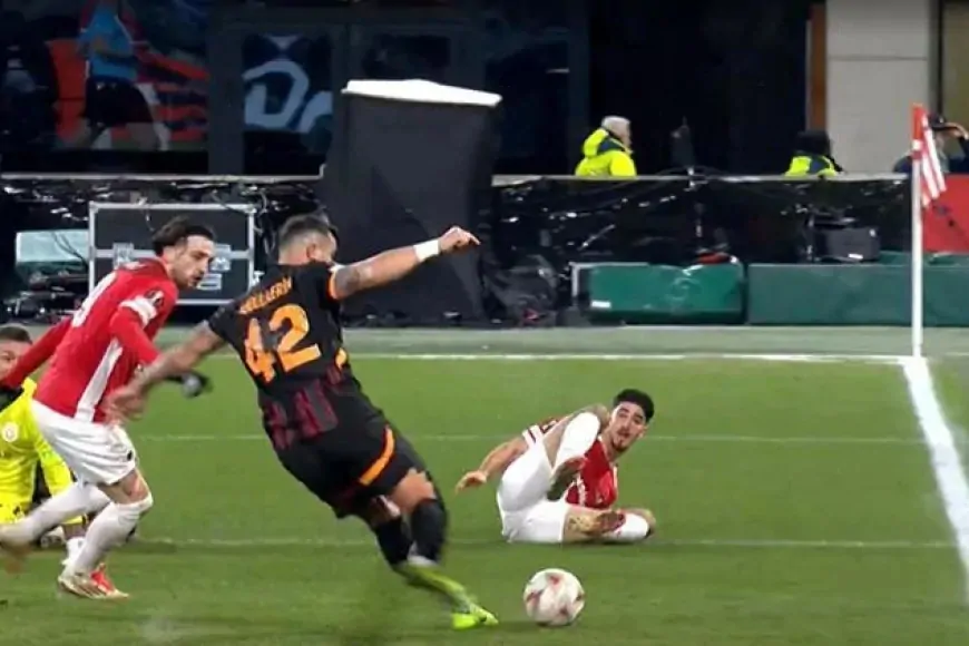 Galatasaray'da Abdülkerim Bardakcı'dan muazzam savunma, Kaan Ayhan'ın kırmızı kartı sonrası fark açıldı!