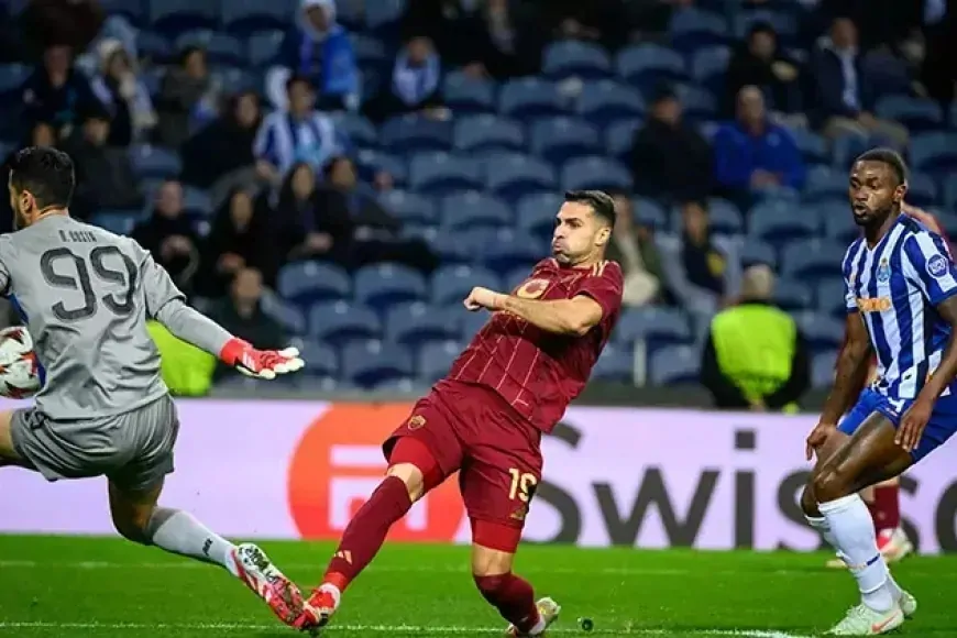 Zeki Çelik'in Golsüz Geceyi Aydınlatan Golü Roma ile Porto'yu Beraberliğe Taşıdı!
