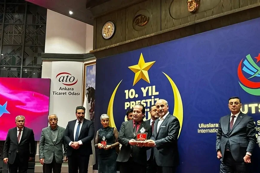 Cumhur Haber Ajansı UTSAF 10. Yıl Ödülleri'nde Onurlandırıldı