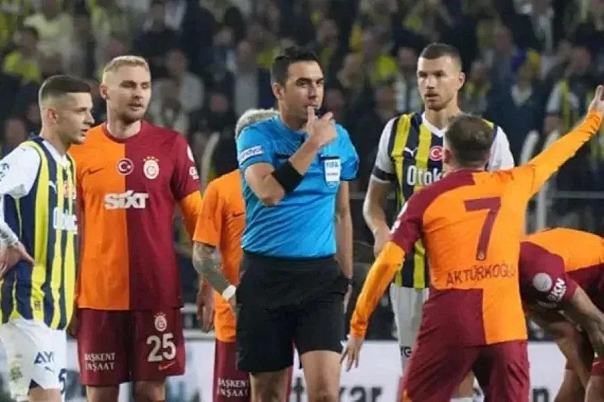 Galatasaray-Fenerbahçe derbisinin hakemi netleşti! TFF duyurdu