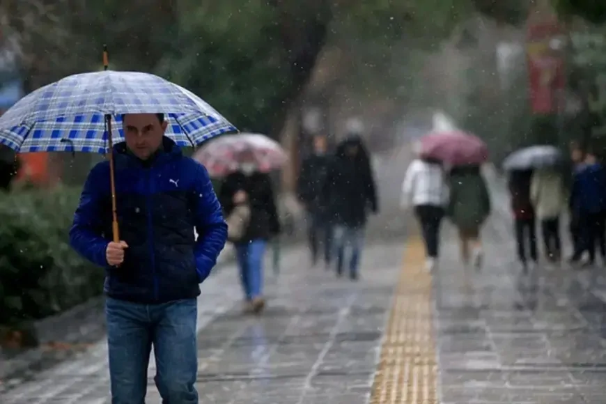 Burdur’da hava durumu: Yağmur ve karla karışık yağmur etkili olacak
