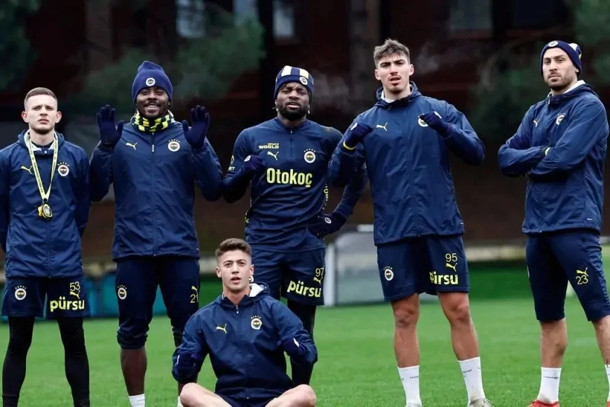 Fenerbahçe'nin Anderlecht maçı için kadro belli oldu: Şampiyonlar Ligi hazırlıkları sürüyor