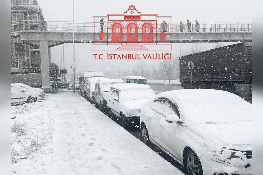 İstanbul’da Kar Engeli: Okullar Tatil, Motosiklet ve Kuryelere Yasak!