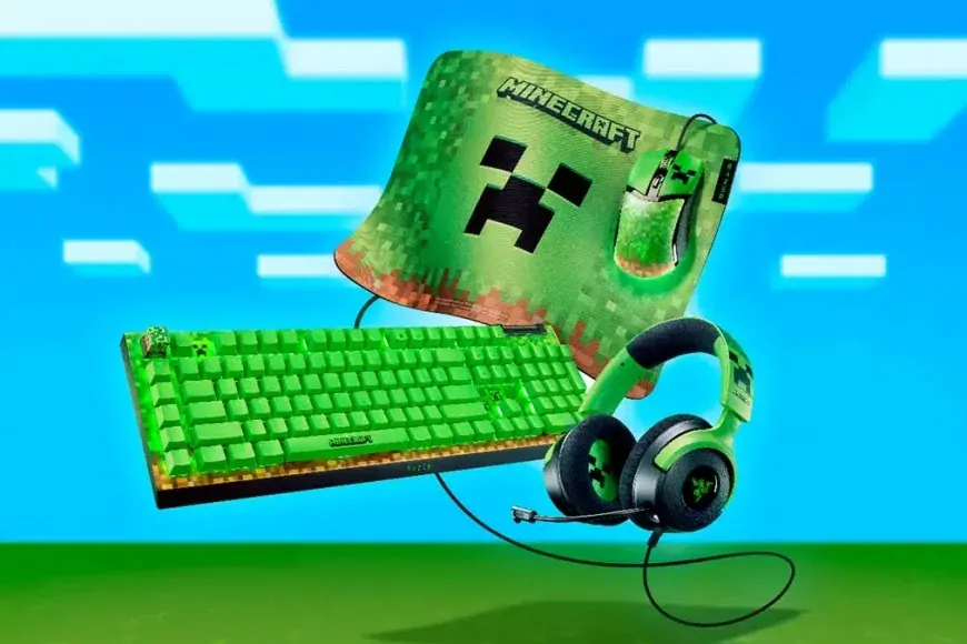 Razer ve Mojang İş Birliğiyle Minecraft Temalı Aksesuarlar Tanıtıldı