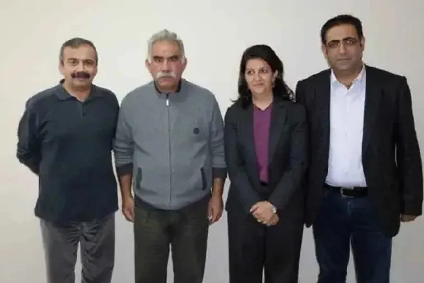 İmralı'da kritik görüşme: DEM Parti heyeti Öcalan ile görüştü