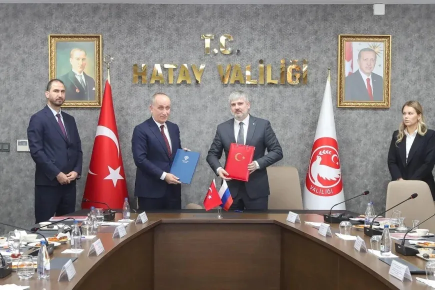 Türkiye ile Rusya arasında ‘Şehircilik İşbirliği’ kapsamında Hatay’da önemli toplantı ve saha ziyareti