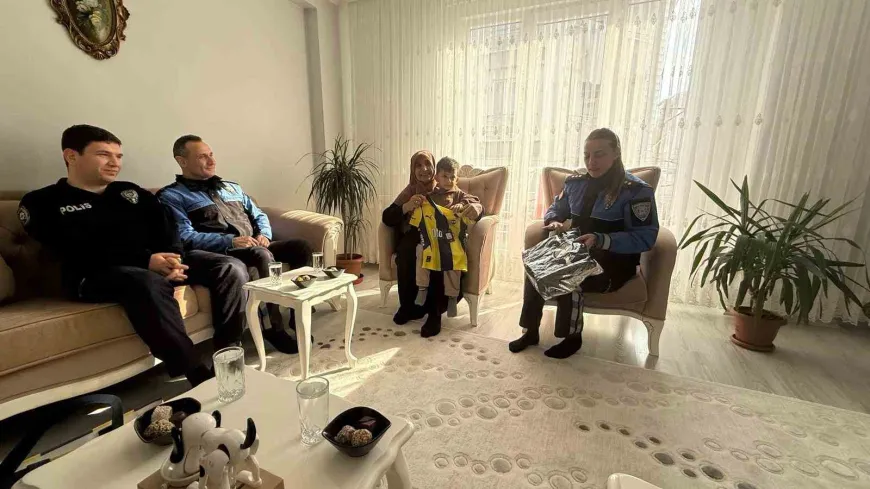 Tekirdağ Emniyetinden Şehit Ailesine Anlamlı Ziyaret