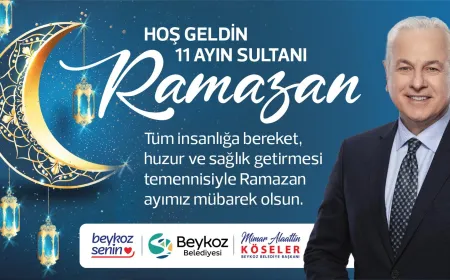 Beykoz Belediyesi Ramazan’da İftar Çadırları ve Çocuk Etkinlikleri ile Birlik ve Beraberliği Pekiştiriyor