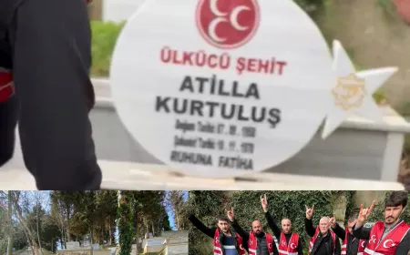 MHP Beykoz İlçe Teşkilatı, Ülkücü Şehitlerin Kabirlerinde Arefe Günü Temizlik Çalışması Yaptı