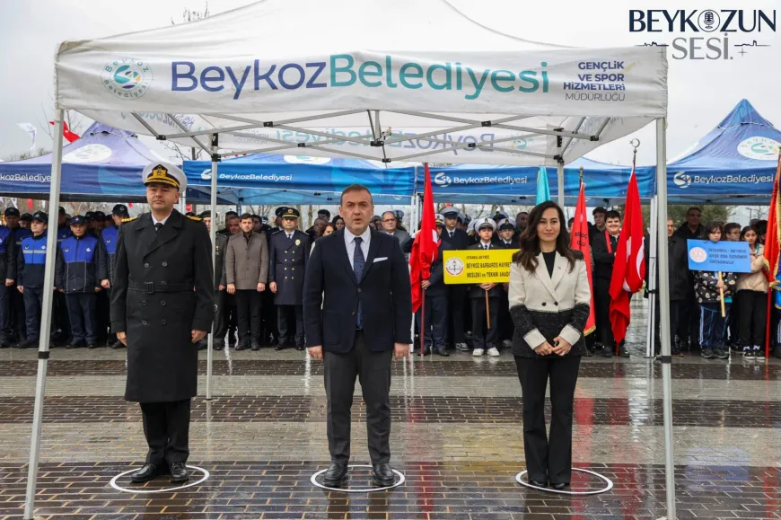 18 Mart Şehitleri Anma Günü’nde Beykoz’da Çelenk Sunma Töreni Düzenlendi