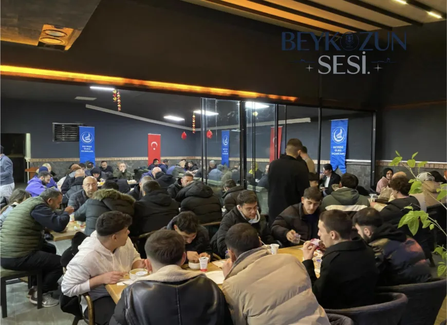 Beykoz Ülkü Ocakları’ndan iftar programı: Şehit aileleri ve gaziler bir araya geldi