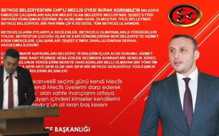 Belediye Meclisi’nde Gerilim: ‘Beykoz’un Emekçilerini Tehdit Edenler, Bu İlçeyi Sahipsiz Sanmasın!’