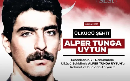 Beykoz MHP’den Ülkücü Şehit Alper Tunga Uytun’a vefa dolu anma mesajı