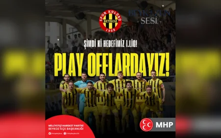 MHP Beykoz İlçe Başkanı Emre Çömlekçi: 'Beykoz A.Ş.'nin Play-Off Başarısı İlçemizin Spor Ruhunu Yansıttı'