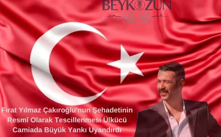 Fırat Yılmaz Çakıroğlu'nun Şehadetinin Resmî Olarak Tescillenmesi Ülkücü Camiada Büyük Yankı Uyandırdı