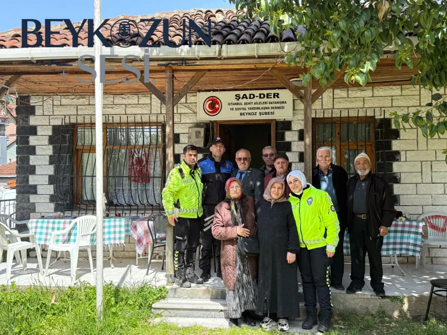Beykoz Polisi, Şehit Ailelerini Unutmadı: Duygusal Ziyaret ve Destek Mesajları