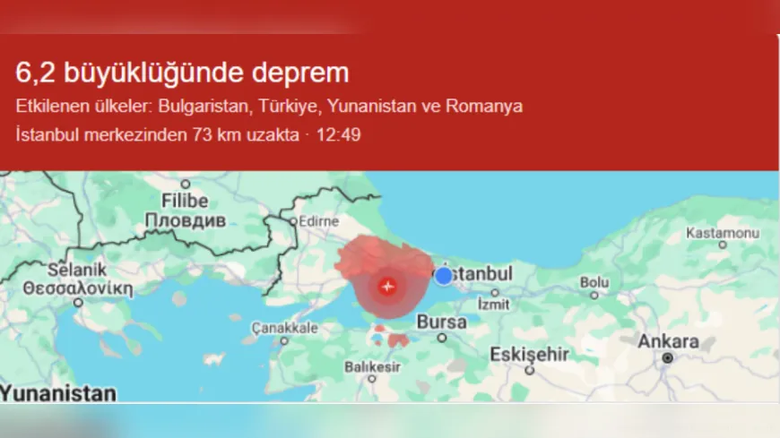 Aftershocks After 6.2-magnitude Earthquake in the Sea of ​​Marmara: Istanbul Shook All Day