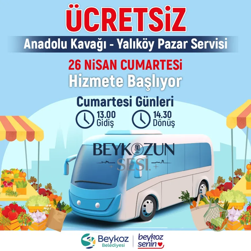 Anadolu Kavağı-Yalıköy hattında ücretsiz pazar servisi başlıyor