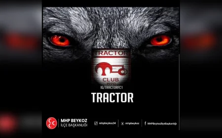 MHP Beykoz İlçe Başkanlığı'ndan Tebrizli Tractor FC'nin Tarihi Şampiyonluğuna Tebrik