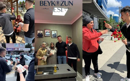 Beykoz Ülkü Ocakları'ndan Anneler Günü’nde Anlamlı Jest: Karanfil ve Broşür Dağıtımı Yapıldı