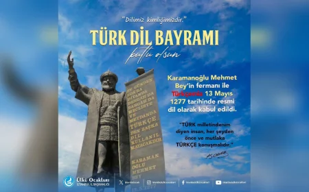 İstanbul Ülkü Ocakları'ndan Türk Dil Bayramı Mesajı: 'Dilimiz Kimliğimizdir'