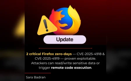 Firefox'ta Kritik Güvenlik Açıkları Ortaya Çıktı: Saldırganlar Uzaktan Kod Çalıştırabiliyor