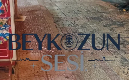 Beykoz’da Asfalt Kazısında Kepçenin Hidroliği Patladı, Yağ Yola ve İşletme Önüne Yayıldı