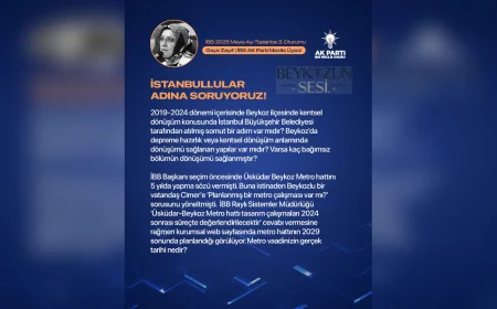 İBB’nin Beykoz’daki kentsel dönüşüm ve metro projeleri tartışma konusu oldu