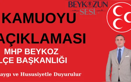 MHP'li Çömlekçi'den CHP Beykoz İlçe Başkanı Taştan’a sert çıkış: 'Beykozlular muhatap bulamıyor'
