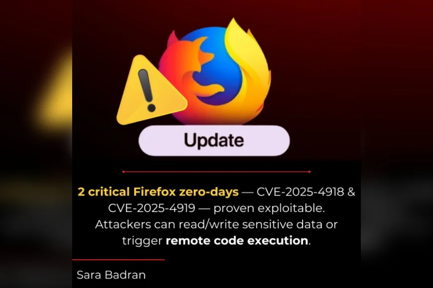Firefox'ta Kritik Güvenlik Açıkları Ortaya Çıktı: Saldırganlar Uzaktan Kod Çalıştırabiliyor
