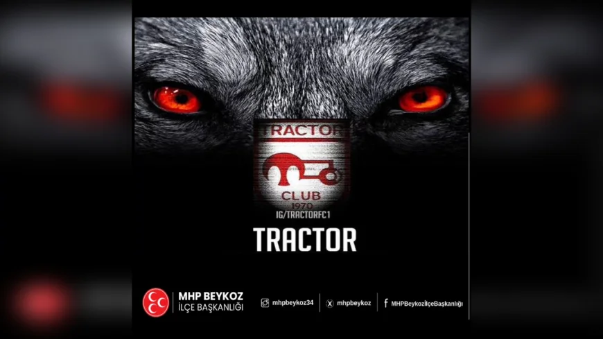 MHP Beykoz İlçe Başkanlığı'ndan Tebrizli Tractor FC'nin Tarihi Şampiyonluğuna Tebrik