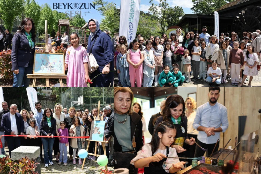 Beykoz'da Anneler Günü'ne Özel Sanatsal Buluşma: 'Şefkatin Renkleri' Sergisi Yoğun İlgi Gördü
