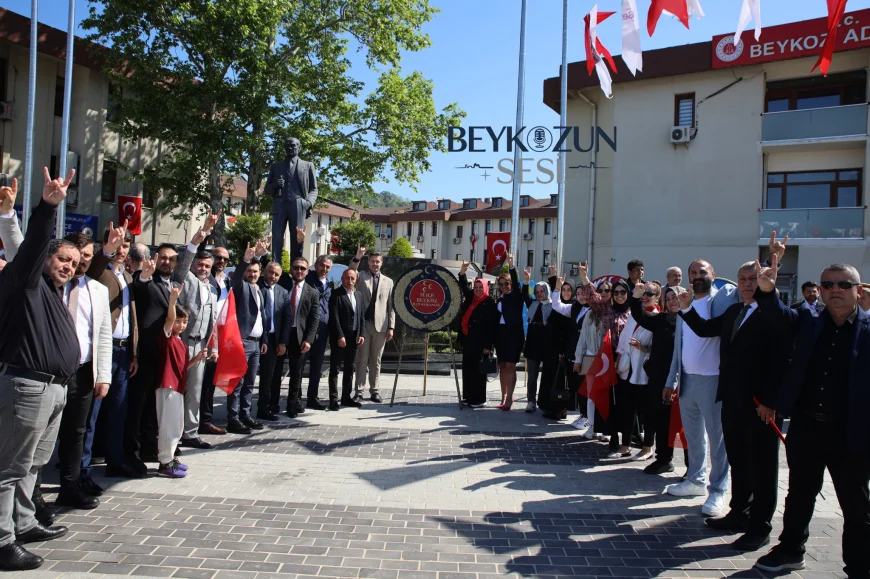 MHP Beykoz İlçe Başkanı Emre Çömlekçi: '19 Mayıs, Türk milletinin yeniden dirilişidir'