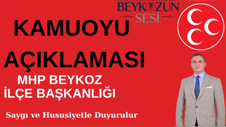 MHP Beykoz İlçe Başkan Yardımcısı Tolga Keskin: "Kastamonululuk kimliği siyasi istismar aracı yapılamaz"