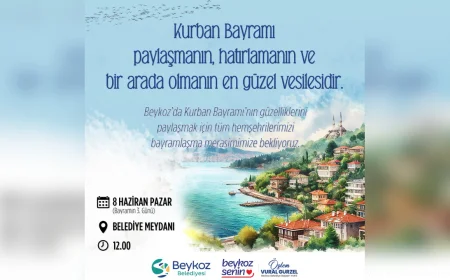 Beykoz Belediyesi’nden Kurban Bayramı’nın 3. günü bayramlaşma merasimi